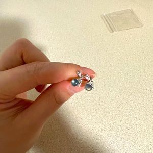 Moonstone Elf ear stud